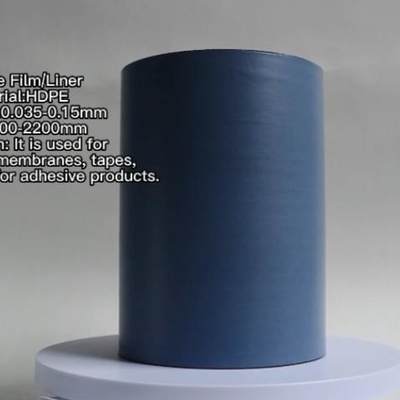 Forro de liberação revestido de silicone de cura UV HDPE forro PE