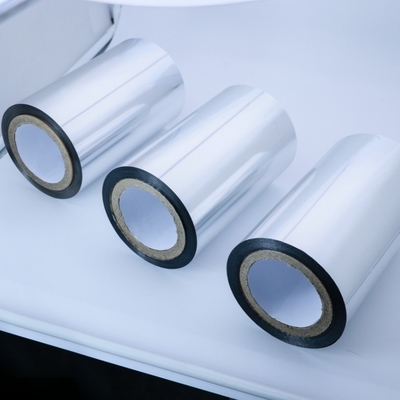 Rolos de filme de liberação de PET metalizado opaco personalizável até 150C Resistência ao calor