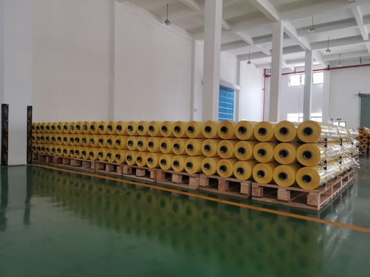 Película de revestimento de HDPE amarelo de 70 um para catadores de algodão CP770
