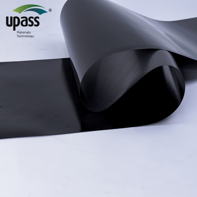 Material de superfície plástica de filme laminado cruzado de HDPE para membrana de impermeabilização de cobertura de betume modificado por polímero autoadesivo