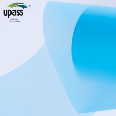 Película de liberação de silicone PE azul para rolo de fita de alumínio