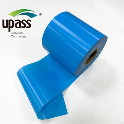 Película de libertação MOPP vermelha de 100x55 cm, revestida de silicone unilateral