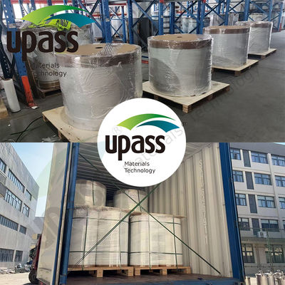 Manta de Polipropileno (PP) Não Tecido PP PE PP Membrana Resistente à Chama para Membrana Impermeabilizante Autoadesiva Sem Suporte