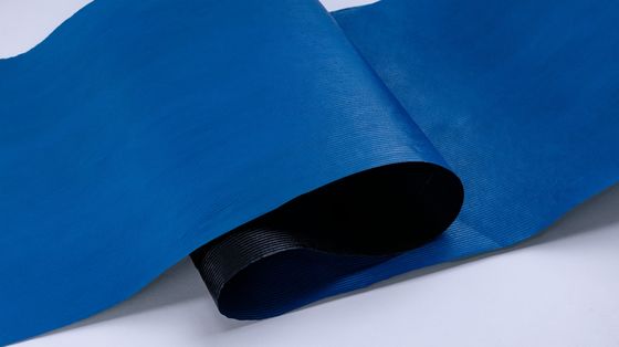 Arquitetura auto-aderente azul-preta Óleo de silicone Impressão impermeável Membrana PE Film