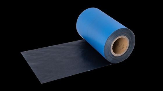 Arquitetura auto-aderente azul-preta Óleo de silicone Impressão impermeável Membrana PE Film
