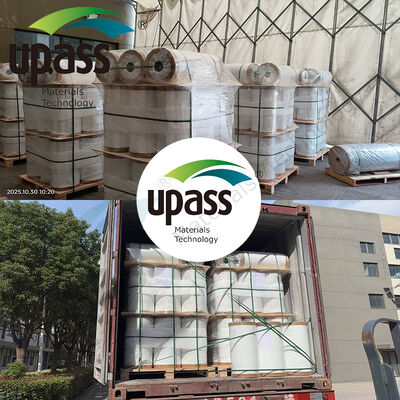 Material laminado de grau máquina Extra grosso Filme plástico PE de 150 mícrons Poliéster metalizado VMPET Alumínio à prova de umidade