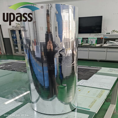 Material de isolamento de largura personalizada resistente à umidade suave VMPET composto PET metalizado PE PET laminado filme em rolos selados por calor
