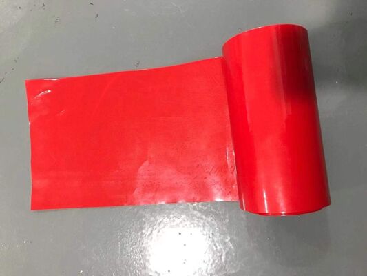 Filme de Liberação de Silicone DS Revestido em Silicone Vermelho com Cura UV para Fitas de Espuma