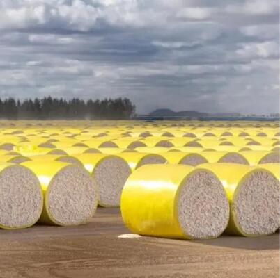 Película de Embalagem Agrícola Ecológica Barata de Plástico Filme de Estiramento de Algodão