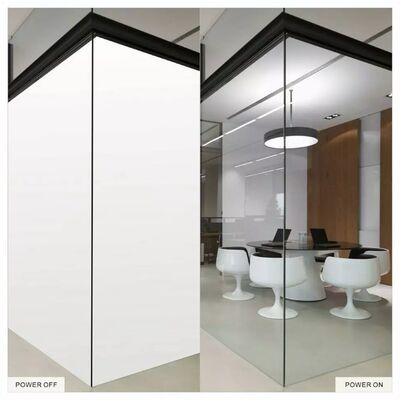 Portas de vidro decorativas de baixo preço para automóveis PDLC Smart Dimming Film Blow Molding 100*55*55cm Roll