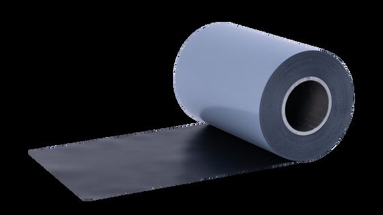Película de resistência laminada cruzada de alta qualidade de HDPE 60F para moldagem e corte de folhas de membrana de impermeabilização de betume