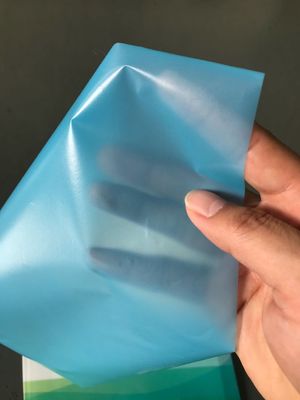 Filme azul da liberação do PE do mícron 0.04mm da aplicação 40 das fitas autoadesivas da cor