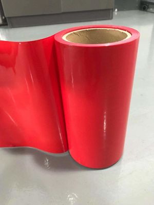 Do silicone vermelho do HDPE do DS forro de liberação revestido para fitas da espuma