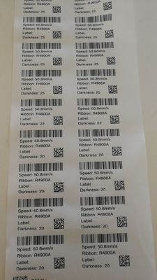 Etiqueta branca do leite que imprime o filme laminado cruz da aplicação 265um