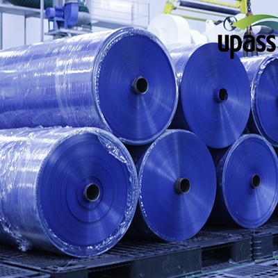 Filme da força do polietileno 90um do HDPE 0.09mm da resistência de rasgo