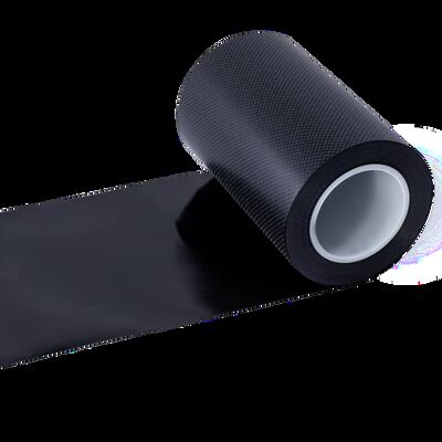 Filme de PE de laminação cruzada de alta resistência 60F Moldagem por sopro Corte para membrana impermeável de telhado plano autoadesiva de betume modificado