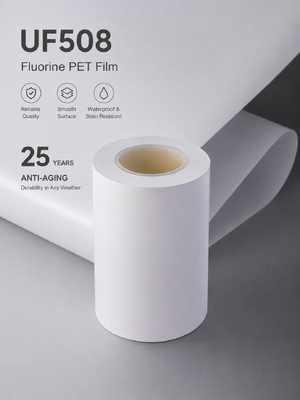 UF508 Filtro PET de flúor antienvelhecimento Filtro resistente às intempéries para membrana impermeável